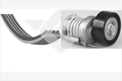 Поликлиновой ременный комплект HUTCHINSON купить